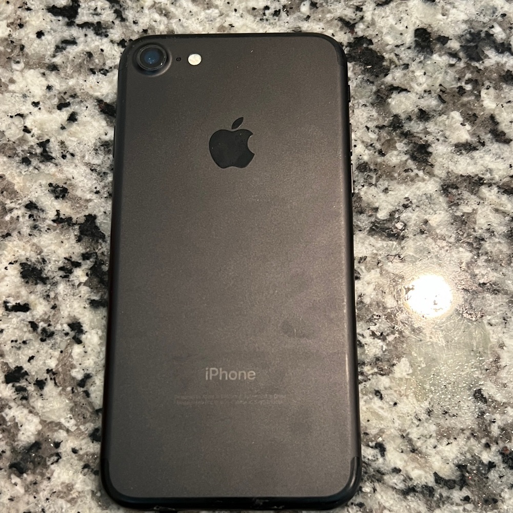 Apple iPhone Matte Black Single-Camera Smartphone